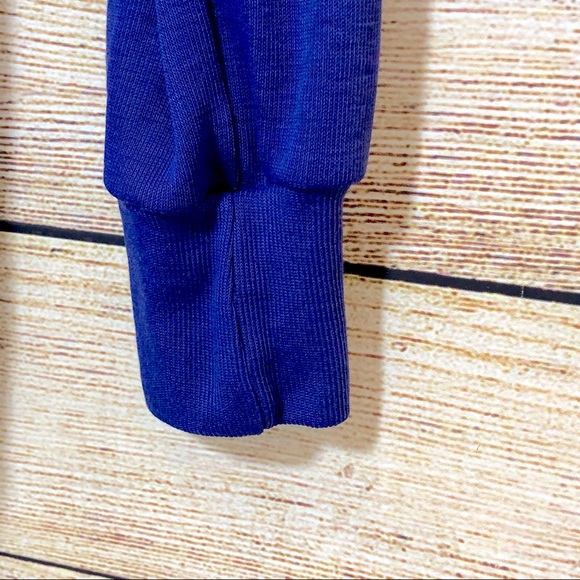 Patagonia Long Sleeve Capilene Blue Base Shirt Top - Picture 4 of 6